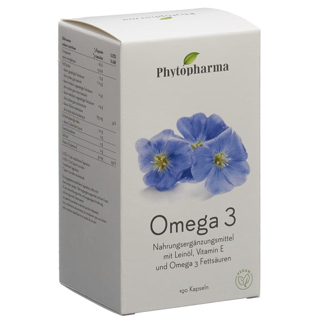 Phytopharma Omega 3 Kaps Ds 190 Stk