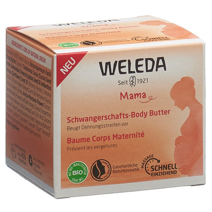 Weleda MAMA Body Butter Schwangerschaft Glas 150 g