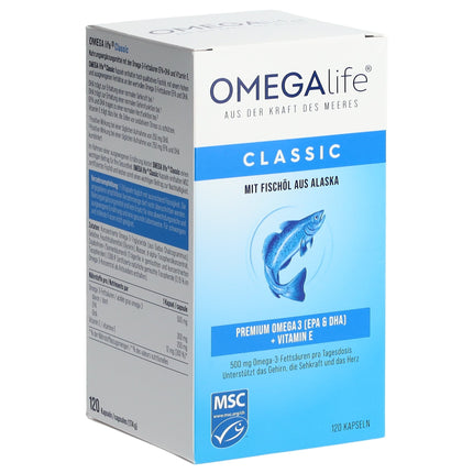 Omega-life Gel Kapseln 500 mg