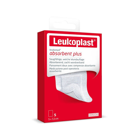 Leukoplast Leukomed 7.2x5cm steril 5 Stk