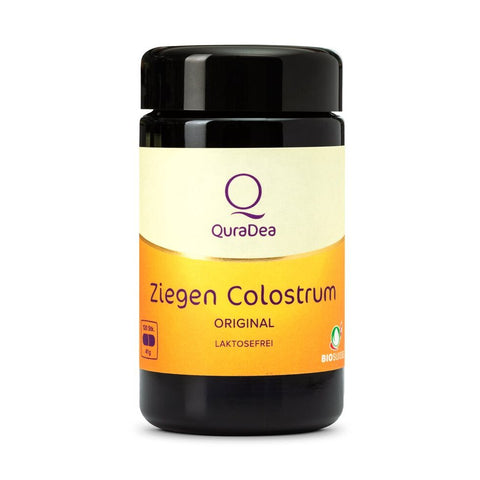 Quradea Ziegen Colostrum Original Kaps Bio pasteurisiert 120 Stk