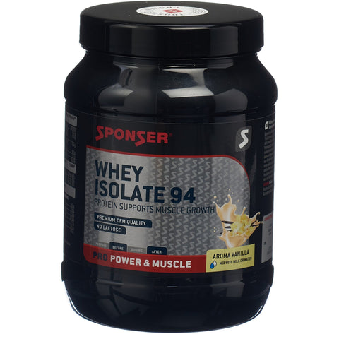 SPONSER Whey Isolate 94 Vanilla