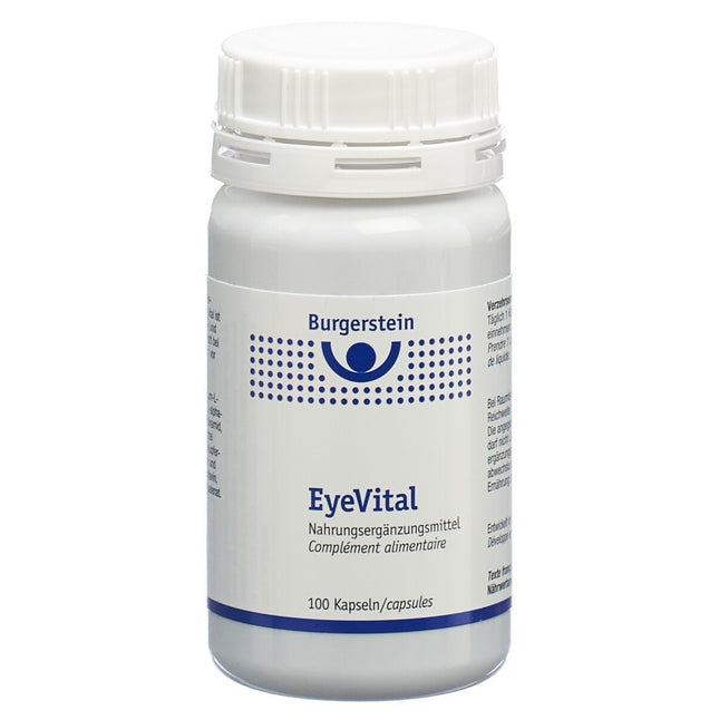 Burgerstein EyeVital Weichkaps Ds 100 Stk