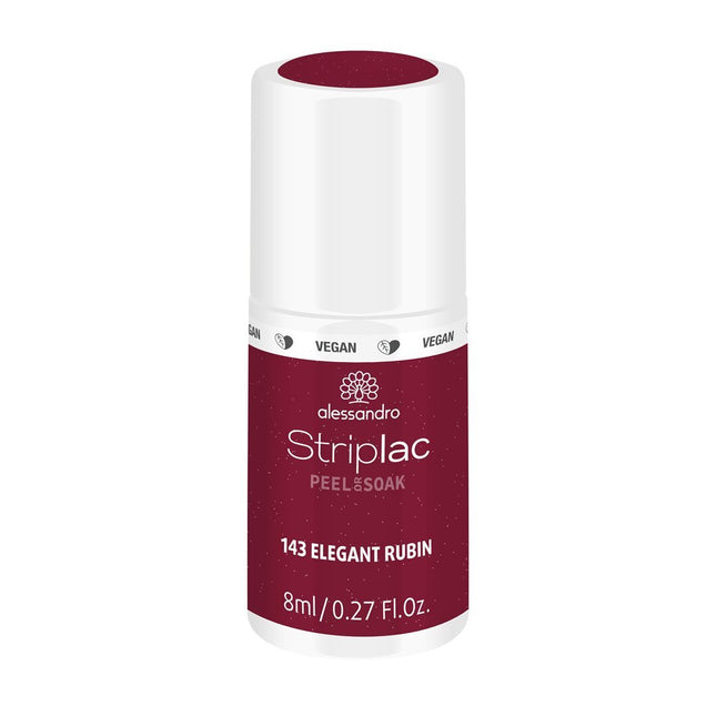 Alessandro International Striplac 2 0 Peel or Soak Elegant Rubin