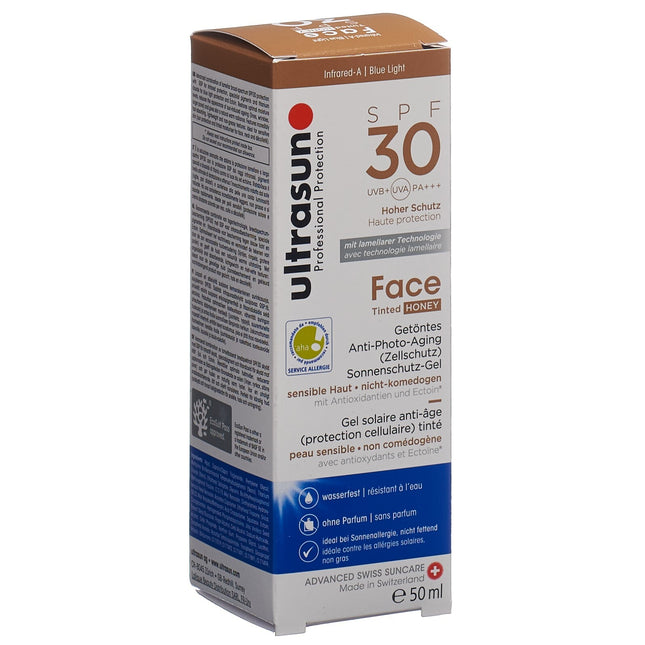 Ultrasun Face Tinted Honey SPF 30 50 ml