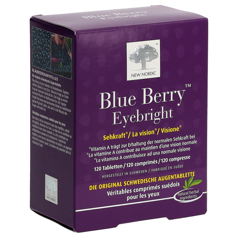 NEW NORDIC Blue Berry Eyebright Tabl
