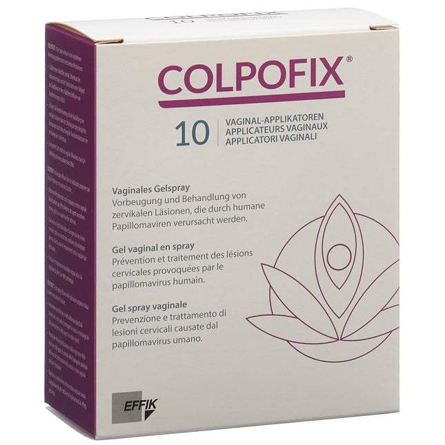 COLPOFIX Vaginales Gelspray mit 10 Applikatoren 20 ml