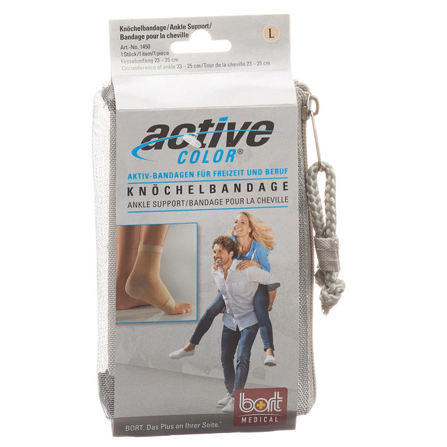 Bort ActiveColor Knöchelbandage M -23cm beige