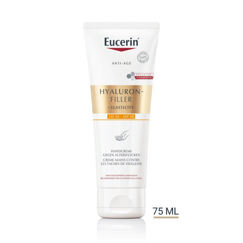 Eucerin HYALURON-FILLER + ELASTICITY Handcreme Tb 75 ml