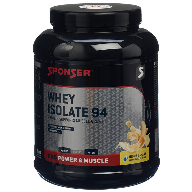 Sponser Whey Isolate 94 Banana Ds 850 g