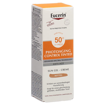 Eucerin SUN Face Photoaging Control medium LSF50+ Tb 50 ml