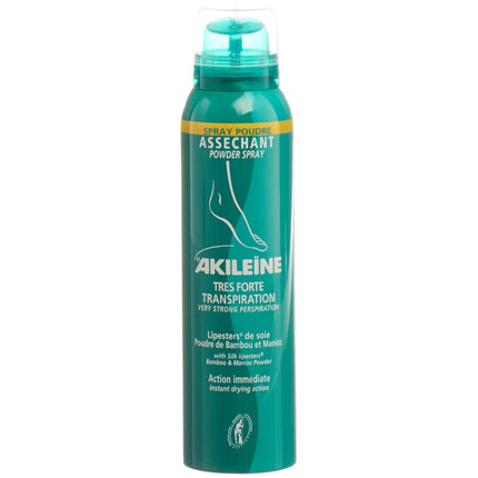 AKILEINE Grün Fusspuder Spray 150 ml