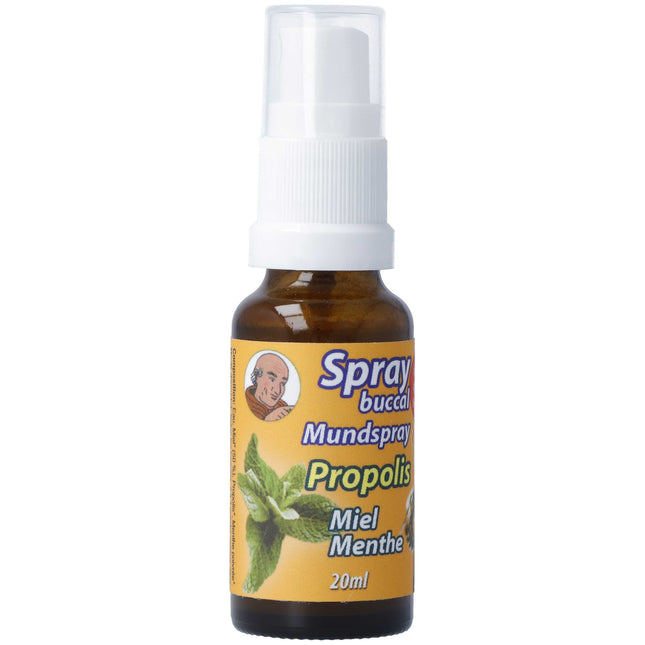 Bioligo Spray buccal Père Michel Propolis/Menthe-Oligoéléments-Huiles essentielles 20 ml