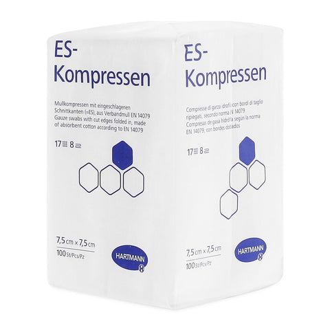 Hartmann ES-Kompressen 12fach 5x5cm 100 Stk