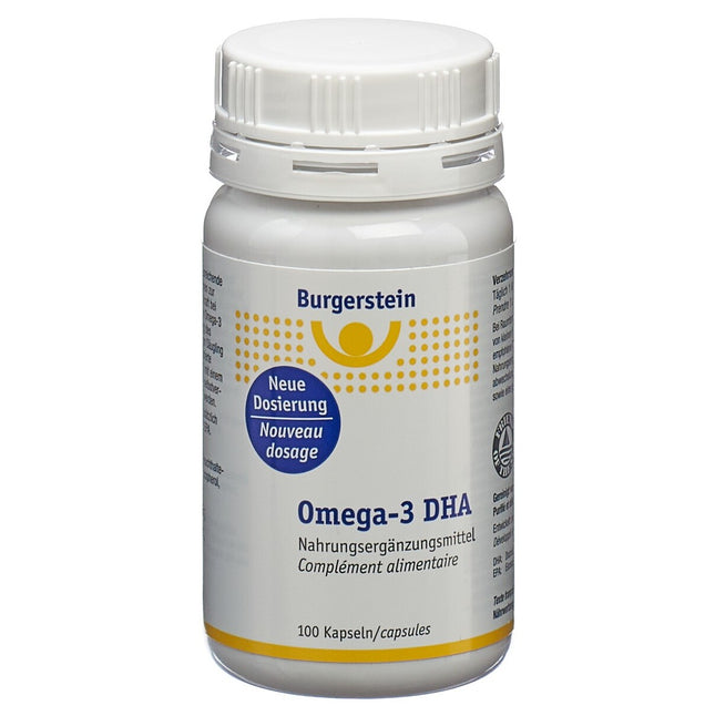 Burgerstein Omega-3 DHA Weichkaps Ds 100 Stk