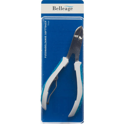 Belleage Fussnagelzange softtouch Inox