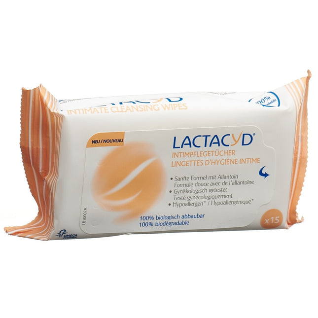 Lactacyd Intimpflegetücher 15 Stk