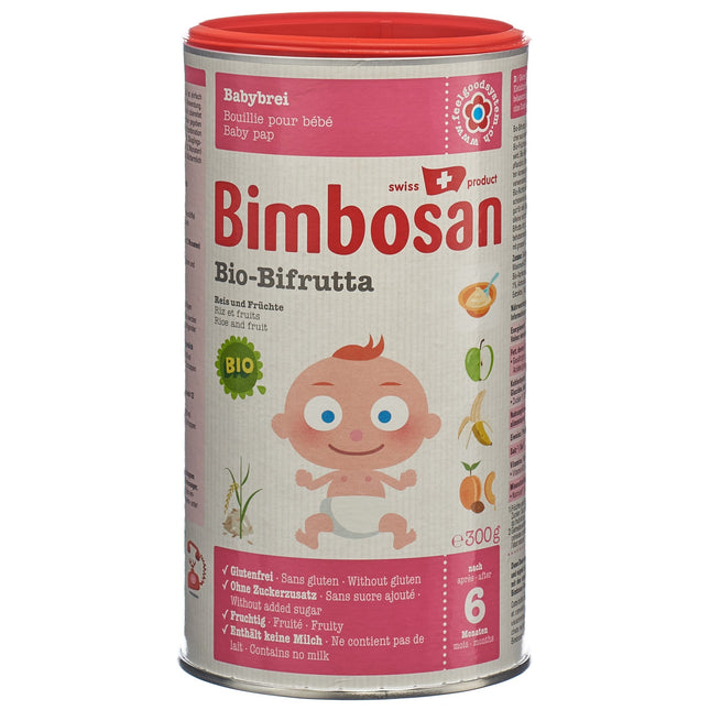 Bimbosan Bio Bifrutta Reis + Früchte Ds 300 g