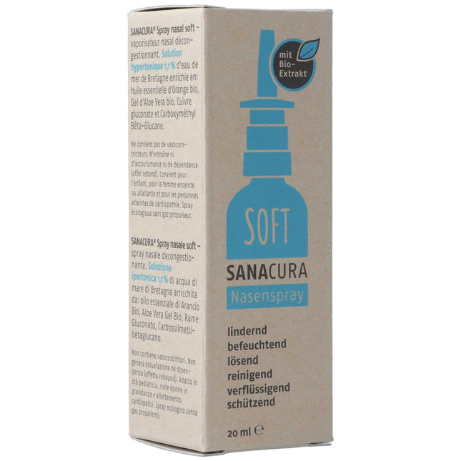 SANACURA Nasenspray Soft Fl 20 ml