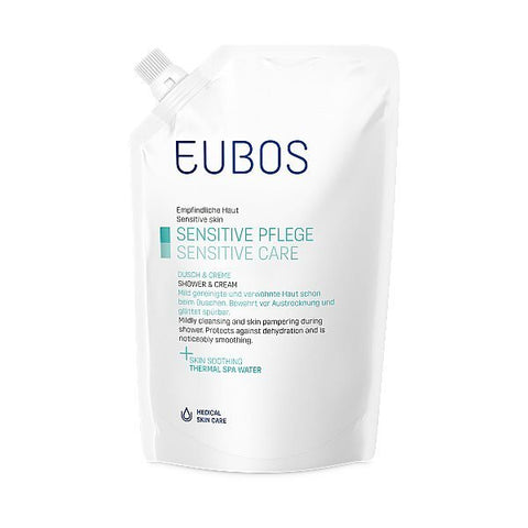 Eubos Sensitive Dusch + Creme refill 400 ml