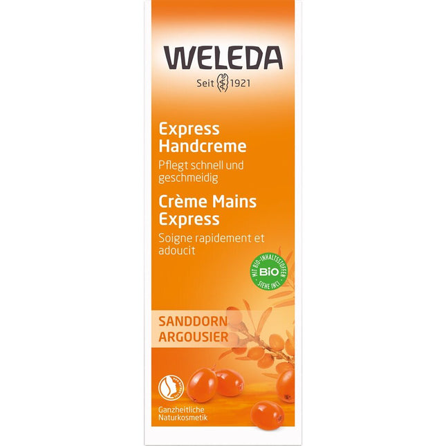 Weleda Handcreme express Sanddorn Tb 50 ml