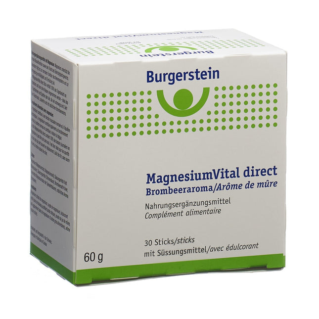 Burgerstein Magnesiumvital direct Stick 30 Stk