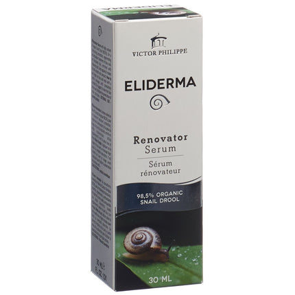 ELIDERMA Gesichtsserum mit 98.5 % biologischem Schneckenschleim 30 ml