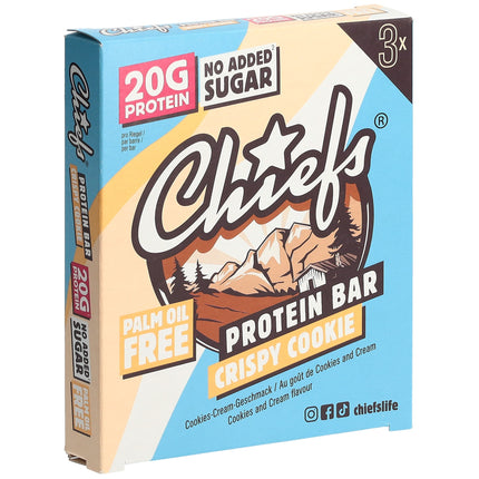 CHIEFS Protein Bar Crispy Cookie