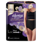 always Discreet Boutique Inkontinenz Pants L schwarz 8 Stk