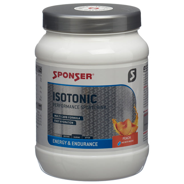 Sponser Isotonic Peach Ds 1000 g