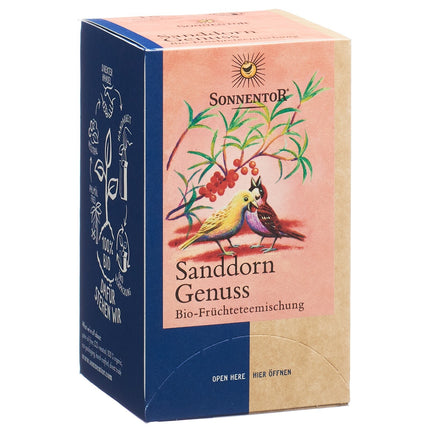 Sonnentor Sanddorn Genuss Tee BIO Btl 18 Stk