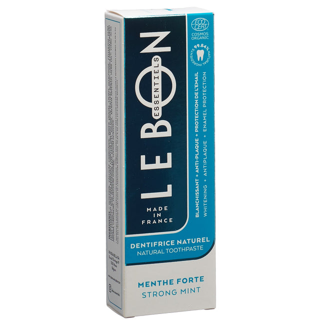 LEBON ESSENTIELS Zahnpasta starke Minze Bio Tb 80 ml