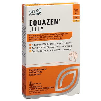 Equazen Jelly Kaubare Gelees/gelées à mȃcher/gelatine masticabili 60 Stk