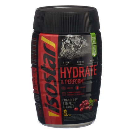 Isostar Hydrate & Perform Plv Cranberry Ds 400 g