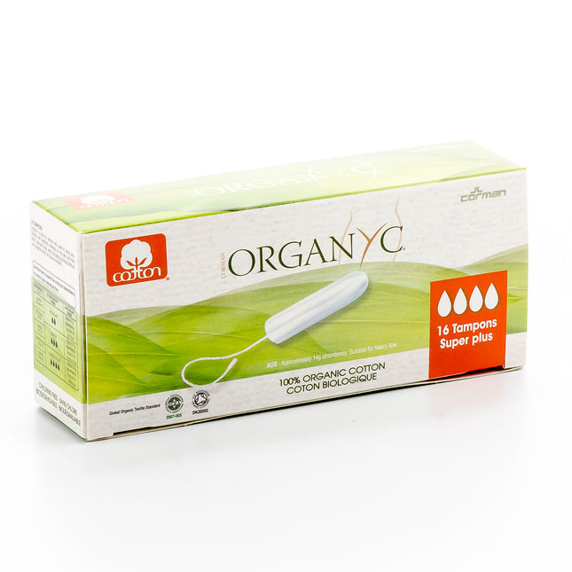 Organyc Tampons Super Plus 16 Stk