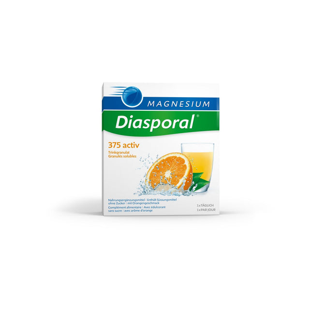 Magnesium Diasporal Activ Trinkgranulat Orange 20 Stk