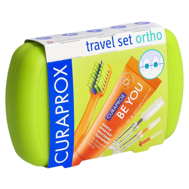 Curaprox Travel Set Ortho grün