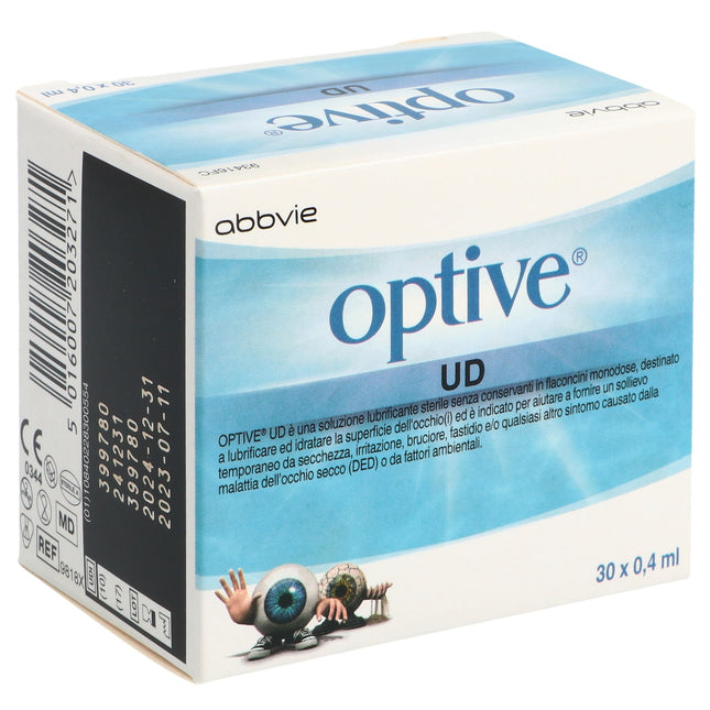 Optive Unit Dose Augen-Pflegetropfen 30 Monodos 0.4 ml