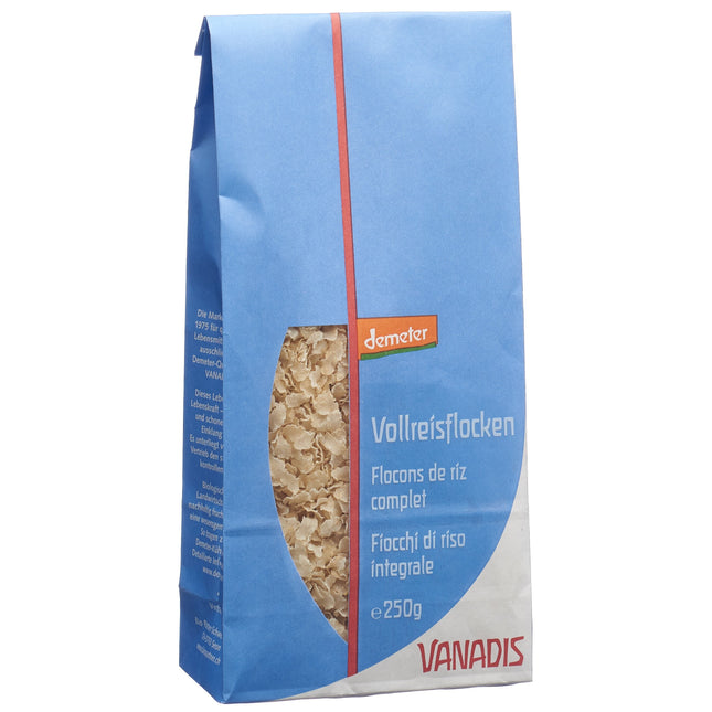 Vanadis Vollreisflocken Demeter 250 g