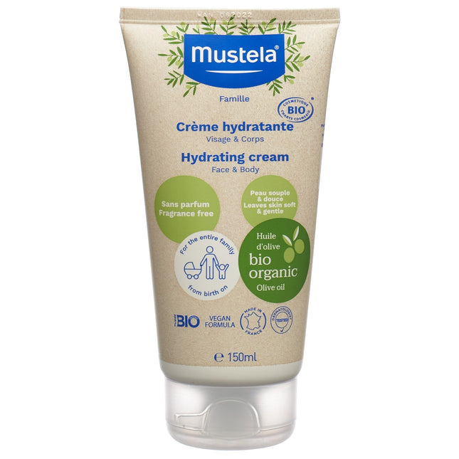 Mustela BIO Feuchtigkeitscreme Tb 150 ml