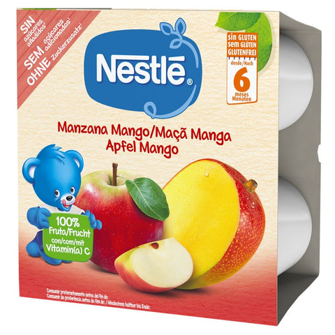 Nestlé Kompott Apfel Mango 4 x 100 g