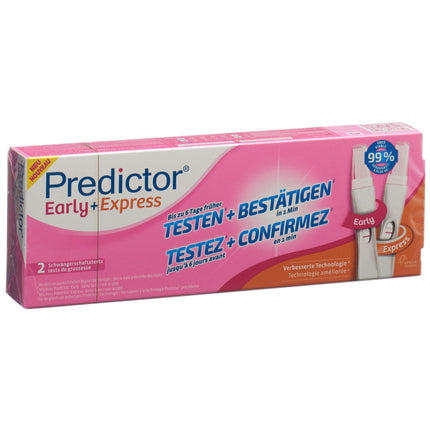 Predictor Early EARLY + EXPRESS Schwangerschaftstest 2 Stk