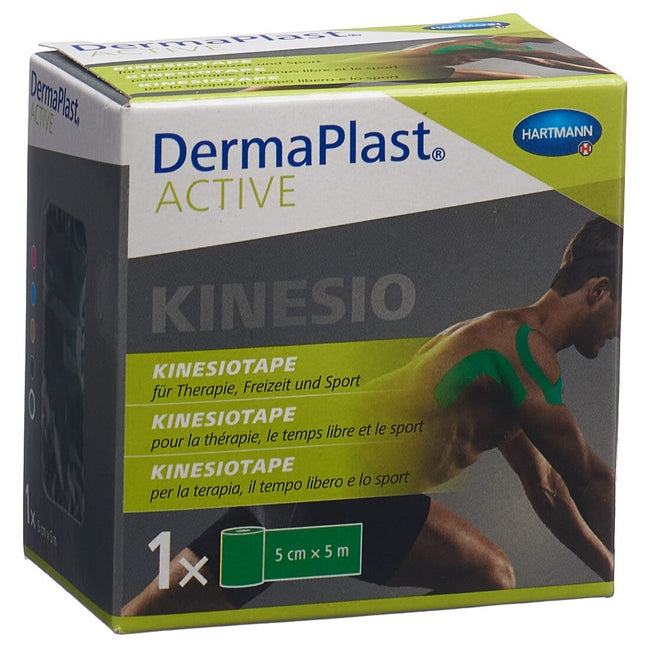 DermaPlast Active Kinesiotape 5cmx5m grün