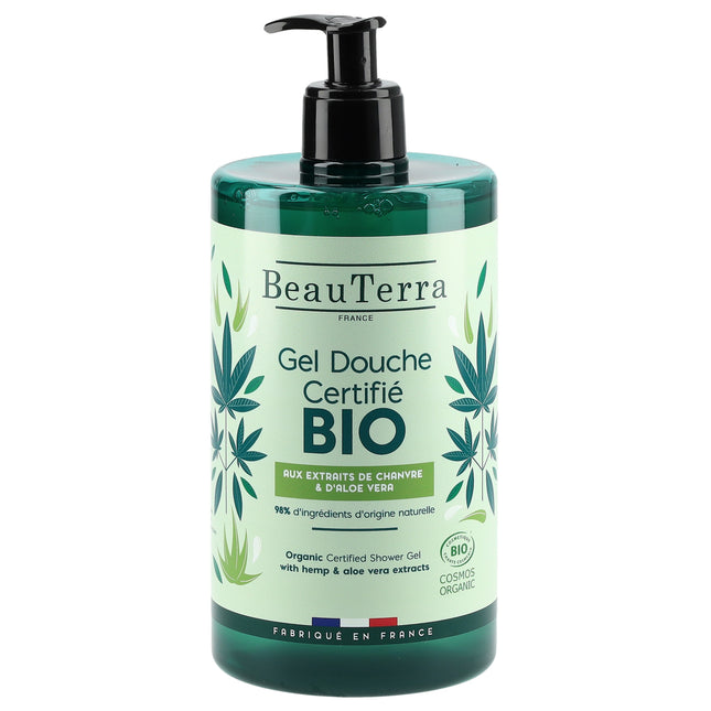 BeauTerra Duschgel Hanf & Aloe Vera Bio Fl 750 ml