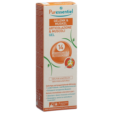 Puressentiel Gelenk & Muskel Gel 14 ätherische Öle Tb 60 ml