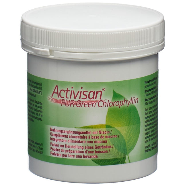 Activisan PUR Green Chlorophyllin Plv Nahrungsergänzung mit Niacin Ds 90 g