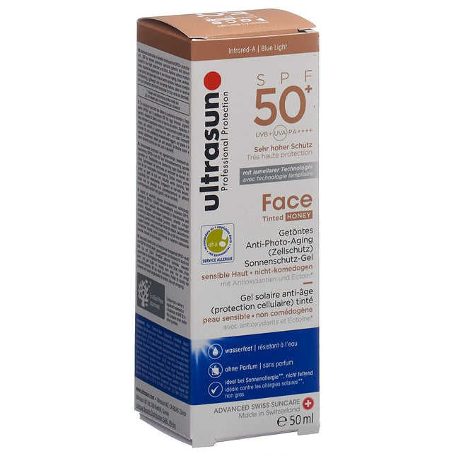 Ultrasun Face Tinted SPF 50+ Honey 50 ml