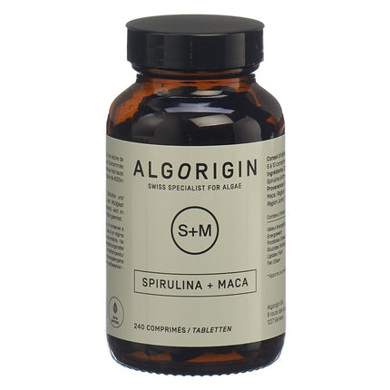 ALGORIGIN Spiruline + Maca Tabl 240 Stk