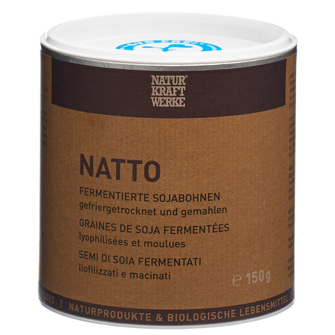 NaturKraftWerke Natto Fermentierte Sojabohnen gemahlen 150 g