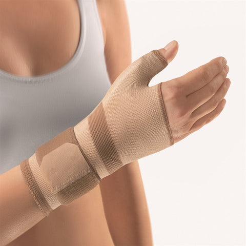 Bort Daumen Handgelenkbandage L -19cm beige